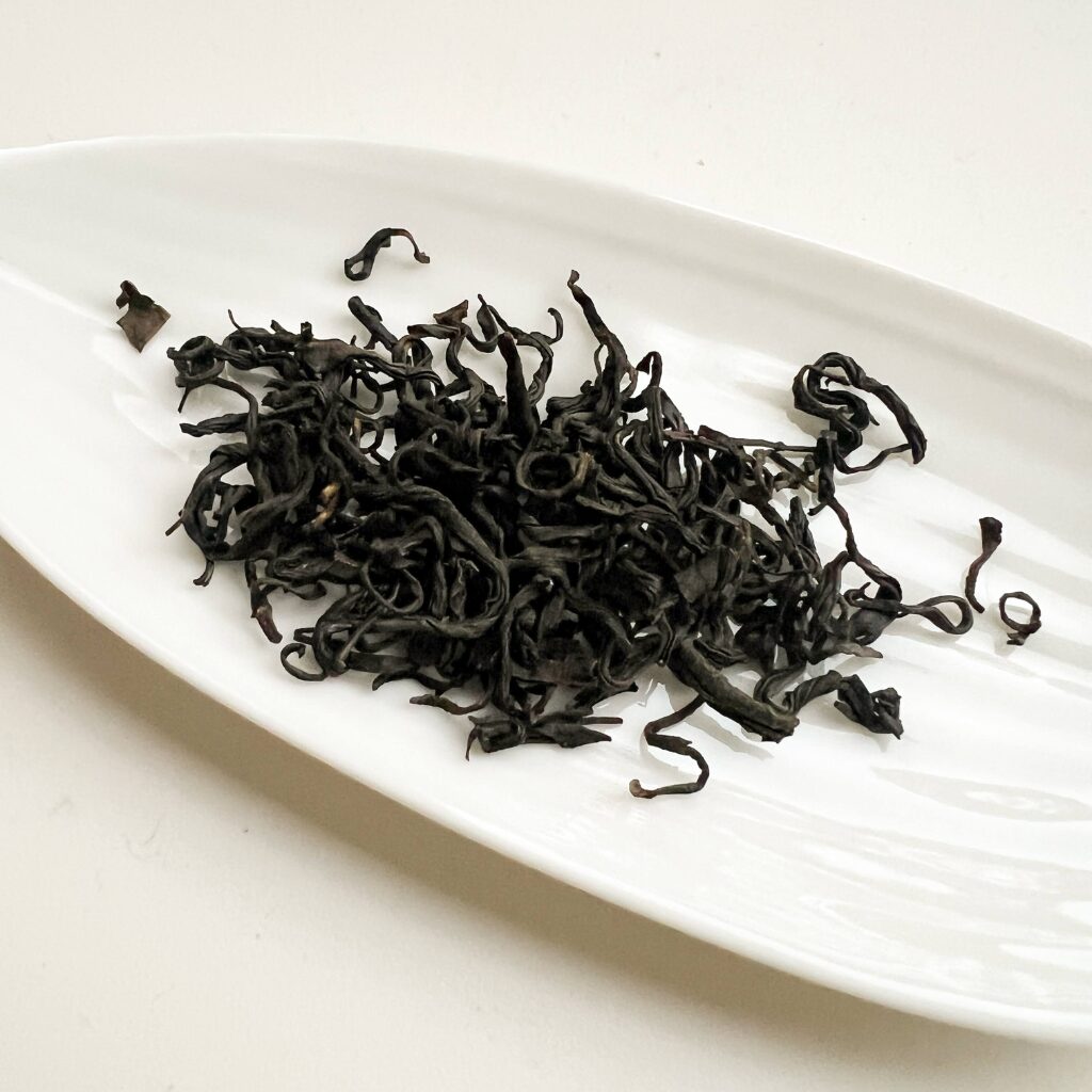 和紅茶の香駿の茶葉外観